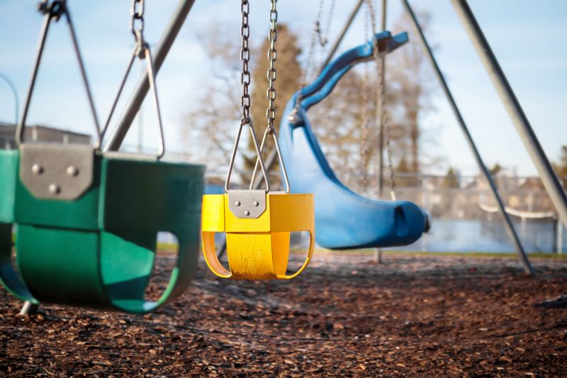 Products For Playground Mulch Installations in use